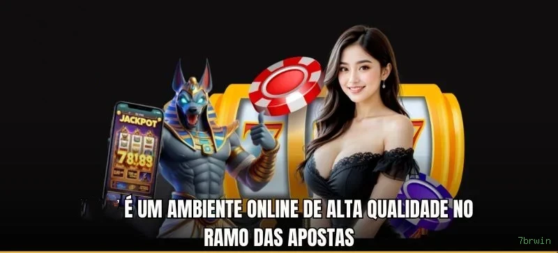 Imagem promocional da 7brwin mostrando a plataforma e suas vantagens